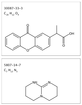 2-(9-氧代苯芴酮-2-基)丙酸-1,5,7-三氮双环[4.4.0]癸-5-烯盐