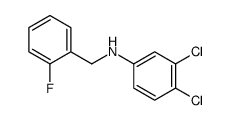 3,4-Dichloro-N-(2-fluorobenzyl)aniline