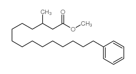 3-甲基-15-苯基十五烷酸甲酯