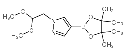 1-(2,2-二甲氧基乙基)-4-(4,4,5,5-四甲基-1,3,2-二噁硼烷-2-基)-1H-吡唑