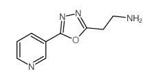 2-(5-pyridin-3-yl-1,3,4-oxadiazol-2-yl)ethanamine