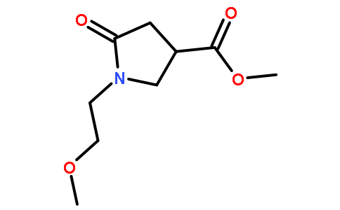 1-(2-甲氧基乙基)-2-氧代吡咯烷-4-羧酸甲酯