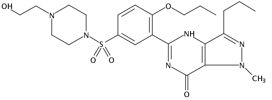Propoxyphenyl Homohydroxysildenafil