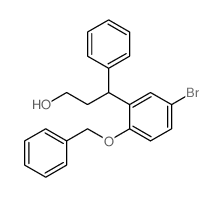 3-(2-苄氧基-5-溴苯基)-3-苯丙醇