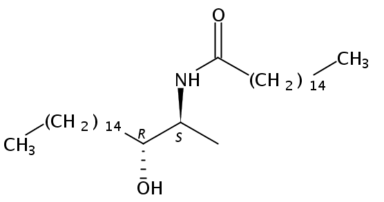 N-palmitoyl-1-deoxysphinganine (m18:0/16:0)