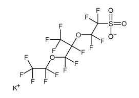 Potassium 1,1,2,2-tetrafluoro-2-{[1,1,1,2,3,3-hexafluoro-3-(penta fluoroethoxy)-2-propanyl]oxy}ethanesulfonate