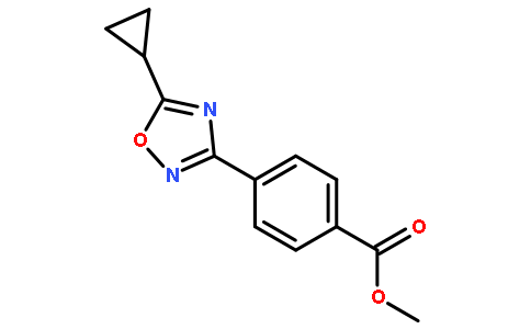 4-(5-环丙基-1,2,4-噁二唑-3-基)苯甲酸甲酯