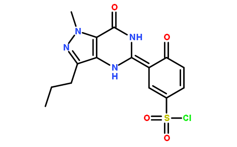 Demethylpiperazinyl Desethyl Sildenafil Sulfonyl Chloride
