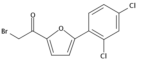 2-bromo-1-[5-(2,4-dichlorophenyl)-2-furanyl]Ethanone