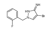 4-BROMO-1-(2-FLUORO-BENZYL)-1H-PYRAZOL-3-YLAMINE