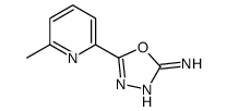 5-(6-methylpyridin-2-yl)-1,3,4-oxadiazol-2-amine