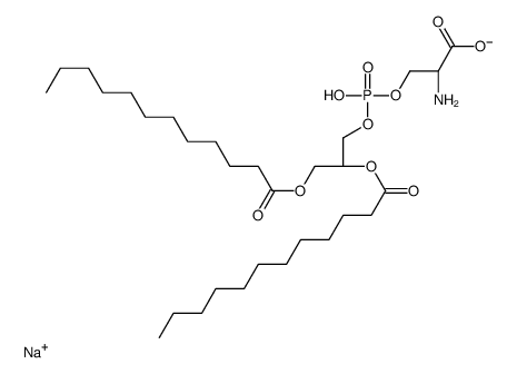 1,2-dilauroyl-sn-glycero-3-phospho-L-serine (sodium salt)