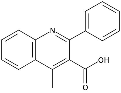 3-Quinolinecarboxylic acid, 4-methyl-2-phenyl