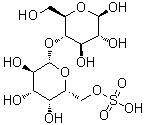 4-O-(6-O-磺基-beta-D-吡喃半乳糖基)-beta-D-吡喃葡萄糖