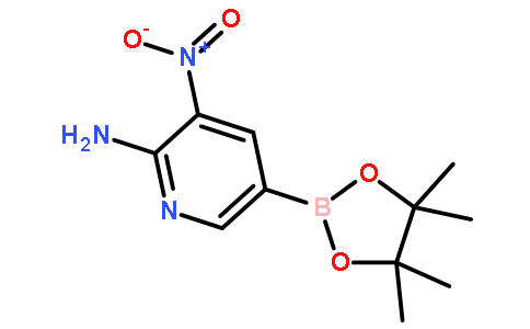 2-氨基-3-硝基吡啶-5-硼酸频那醇酯