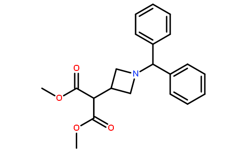 2-(1-二苯甲基氮杂啶-3-基)丙二酸二甲酯