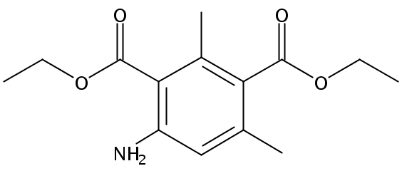 • 1,3-Benzenedicarboxylic acid, 4-amino-2,6-dimethyl-, 1,3-diethyl ester