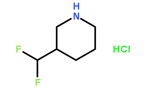 3-Difluoromethylpiperidine hydrochloride