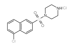 4-(5-氯萘-2-磺酰基)-哌嗪盐酸盐