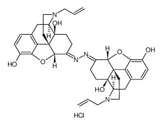 吗啡烷-6-酮,4,5-环氧-3,14-二羟基-17-(2-丙烯基)-,[(5a)-4,5-环氧-3,14-二羟基-17-(2-丙烯基)吗啡烷-6-亚基]腙,二盐酸, (5a)-