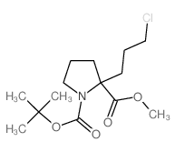 1-O-tert-butyl 2-O-methyl 2-(3-chloropropyl)pyrrolidine-1,2-dicarboxylate