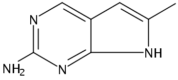 6-Methyl-7H-pyrrolo[2,3-d]pyrimidin-2-amine