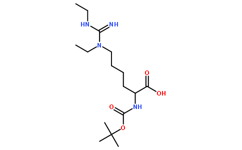 N-叔丁氧羰基-N’-乙基-N’-[(乙基氨基)亚氨基甲基]-D-赖氨酸