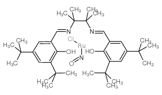氯代亚硝酰[N,N'-双(3,5-二叔丁基亚水杨基)-1,1,2,2-四甲基乙二胺酸]钌(IＶ)