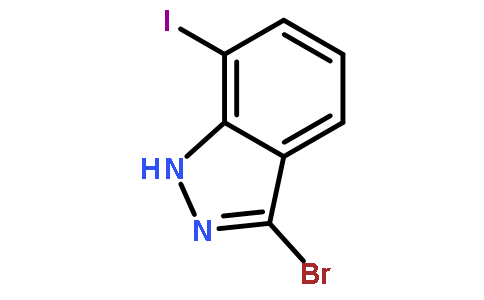 3-溴-7-碘-1H-吲唑