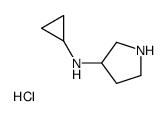N-Cyclopropyl-3-pyrrolidinamine hydrochloride (1:1)