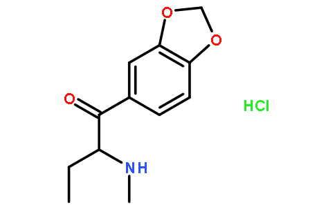 2-甲基氨基-1-(3,4-亚甲二氧基苯基)丁-1-酮盐酸盐