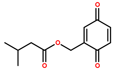 (3,6-二氧代-1,4-环己二烯-1-基)甲基 3-甲基丁酸酯
