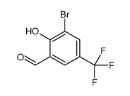 3-bromo-2-hydroxy-5-(trifluoromethyl)benzaldehyde