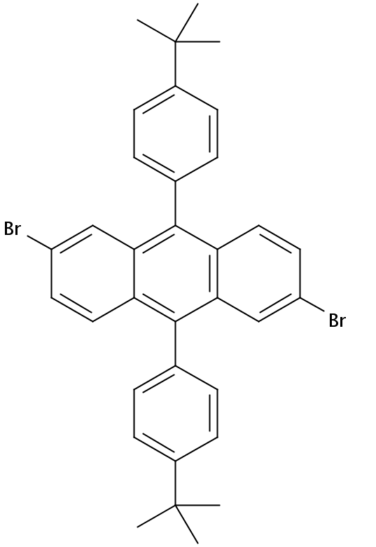 9,10-bis(4-tert-butylphenyl)-2,6-dibromoanthracene
