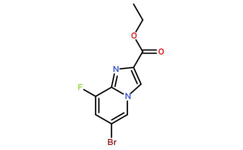 6-溴-8-氟咪唑并[1,2-a]吡啶-2-羧酸乙酯