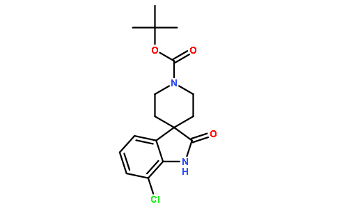 7-氯-2-氧代螺[吲哚啉-3,4’-哌啶]-1’-羧酸叔丁酯