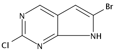 6-BROMO-2-CHLORO-7H-PYRROLO[2,3-D]PYRIMIDINE