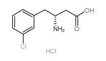 (R)-3-氨基-4-(3-氯苯基)-丁酸盐酸盐
