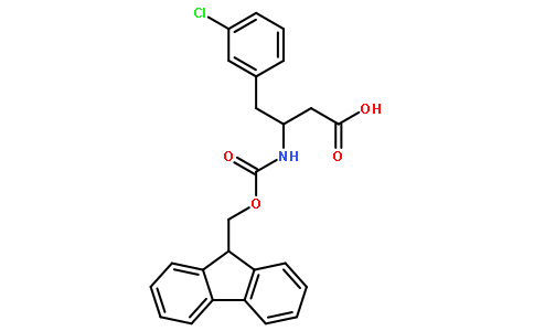 FMOC-(R)-3-氨基-4-(3-氯苯基)-丁酸