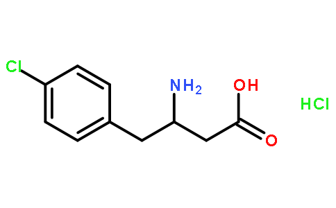 (R)-3-氨基-4-(4-氯苯基)-丁酸盐酸盐