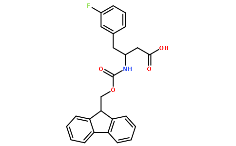 FMOC-(R)-3-氨基-4-(3-氟苯基)-丁酸