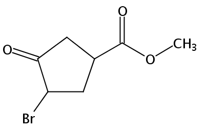 methyl 3-bromo-4-oxocyclopentanecarboxylate