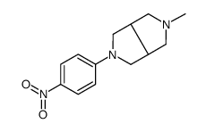 2-methyl-5-(4-nitrophenyl)-1,3,3a,4,6,6a-hexahydropyrrolo[3,4-c]pyrrole