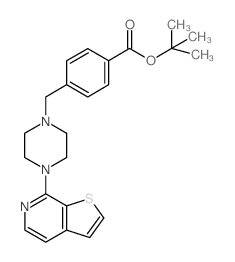 4-[(4-噻吩并[2,3-C]吡啶-7-基-1-哌嗪基)甲基]苯甲酸叔丁酯