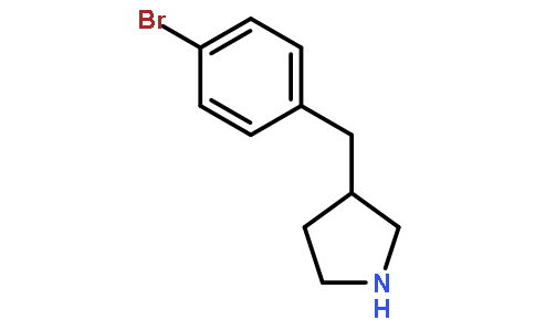 3-[(4-溴苯基)甲基]吡咯烷