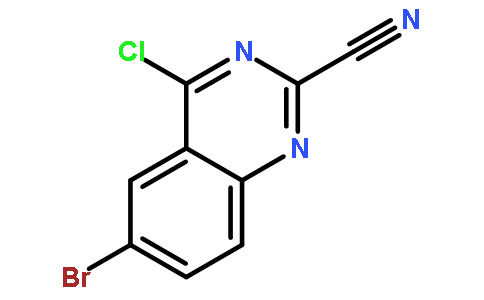 6-溴-4-氯喹唑啉-2-甲腈