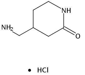 4-(Aminomethyl)-2-piperidinone hydrochloride (1:1)