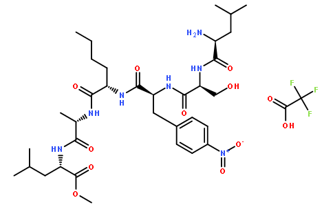 亮氨酰-丝氨酸对硝基-苯丙氨酰-Nle-丙氨酰-亮氨酸甲酯三氟乙酸