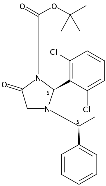 (S)-2-(2,6-二氯苯基)-5-氧代-3-[(S)-1-苯乙基]咪唑啉-1-羧酸叔丁酯