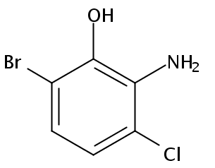 2-氨基-6-溴-3-氯-苯酚